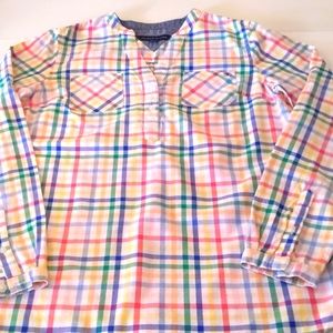 Tommy Hilfiger Women's Plaid Tunic Top